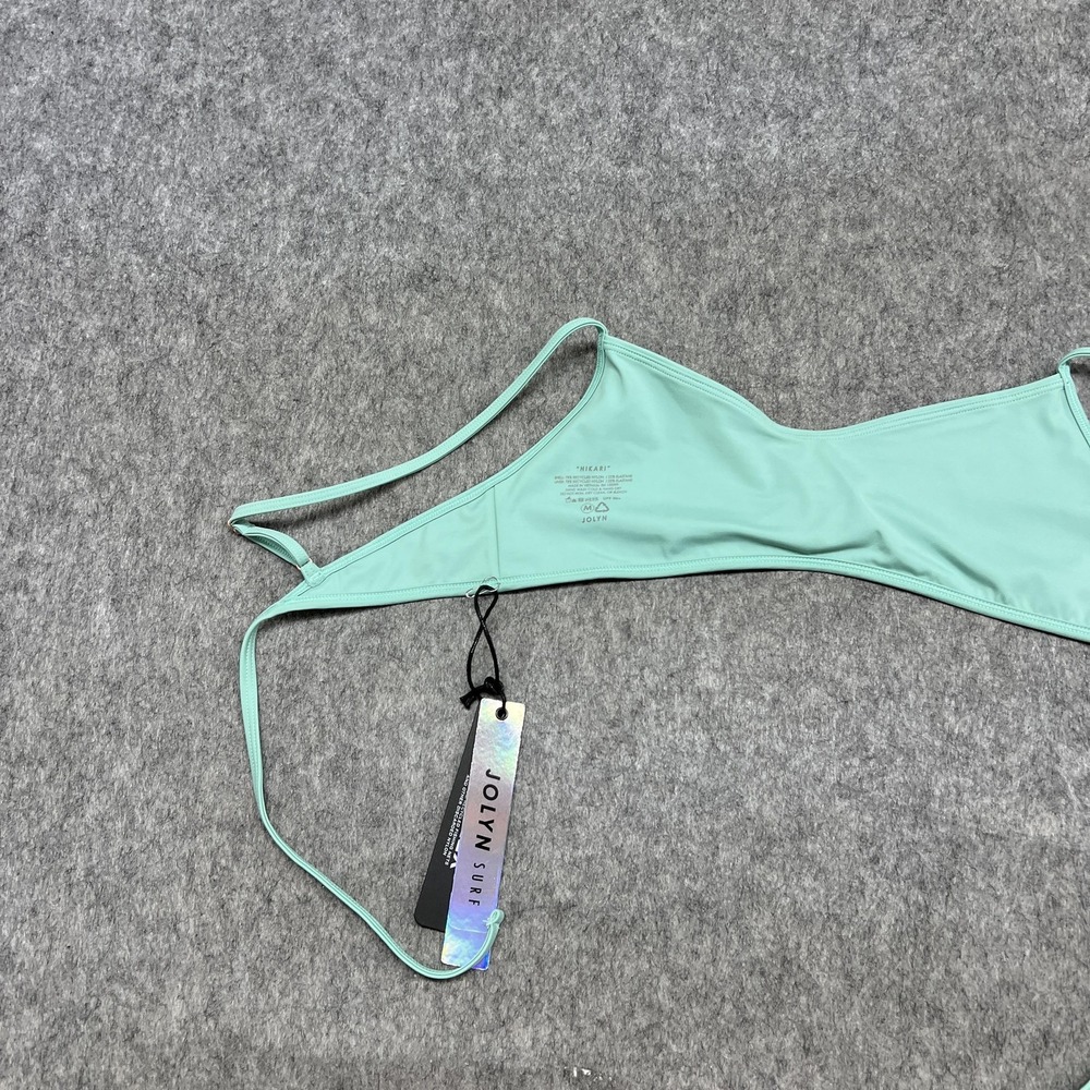 Jolyn Swim Top Womens M Green Hikari Newport Bralette Bikini Surf UPF 50+ - Picture 9 of 11